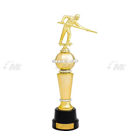 Troféu Piazza Bilhar 472/2 36cm - 4º Colocado