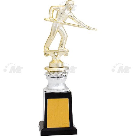 Troféu Piazza Bilhar 436/3 25cm - 3º Colocado