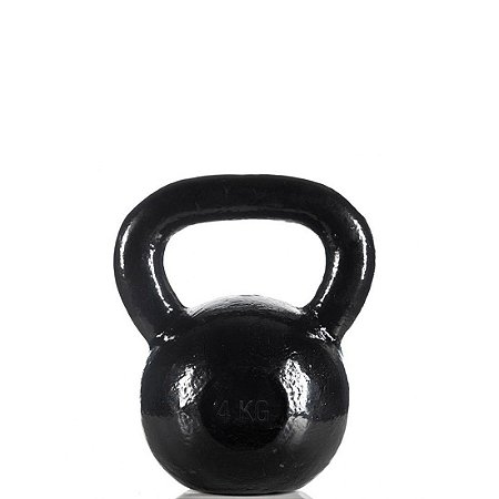 Kettlebel em Ferro Fundido 04 Kg AX Esportes (Unidade)