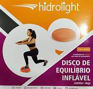 Disco Inflavel 33cm Preto (Balance Cushion)  Liveup
