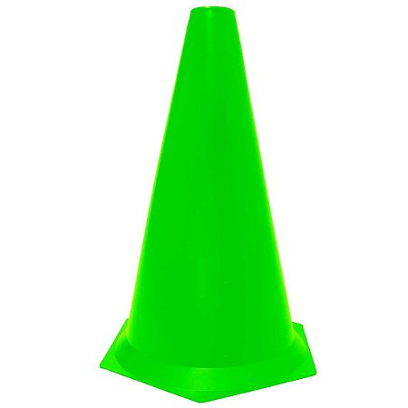 Cone 23cm Rígido p/ Treinamento AX Esportes Verde Limão