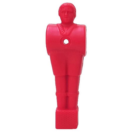 Boneco para Mesa de Pebolim AX Esportes Vermelho 10,3 Cm