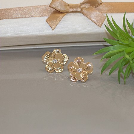 Brinco floral