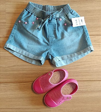 shorts jeans molinho