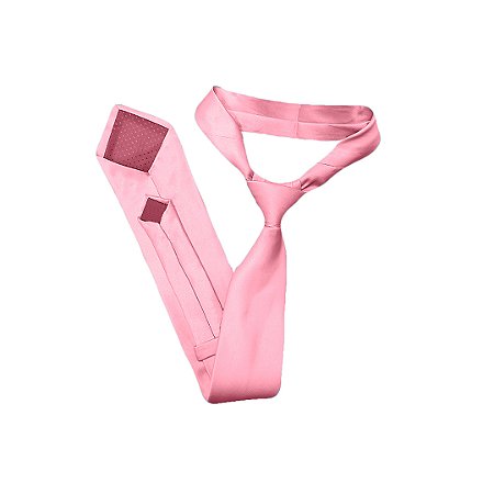 GRAVATA NÓ FEITO - ROSA