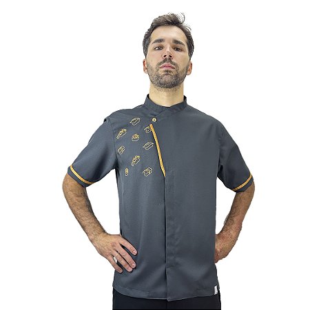 MINIMALISTA GOLD CINZA CONCRETO