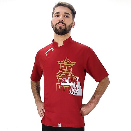 DÓLMÃ SAMURAI VERMELHO