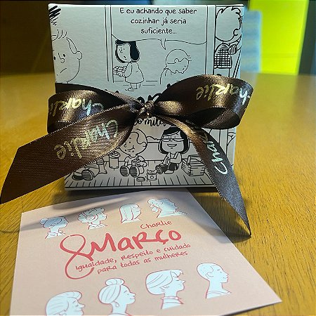 Charlie Box com 4 fatias - Dia da mulher