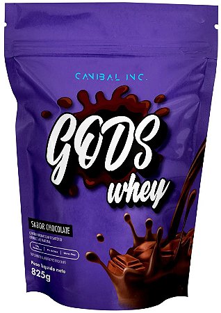 Whey Protein Concentrado 825g - Sabor Chocolate