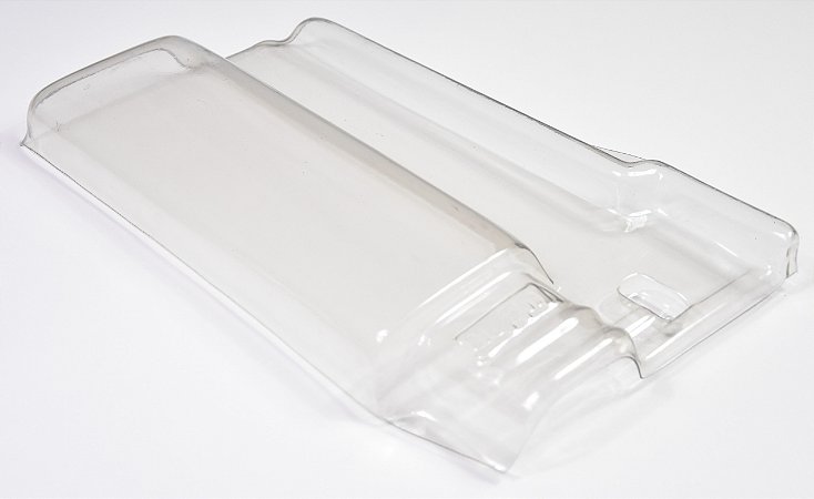 Kit 20 Telhas Transparente plástico Romana 40x21
