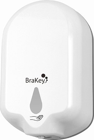 Dispenser Sensor Automático Branco Para Álcool Gel ou Sabonete CR-270 Brakey