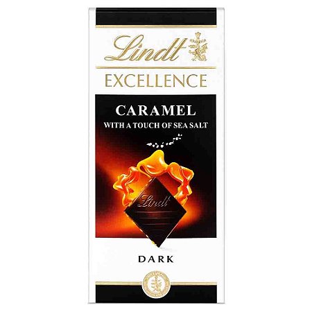 Chocolate Lindt Excellence Caramel & Sea Salt (dark) 100g