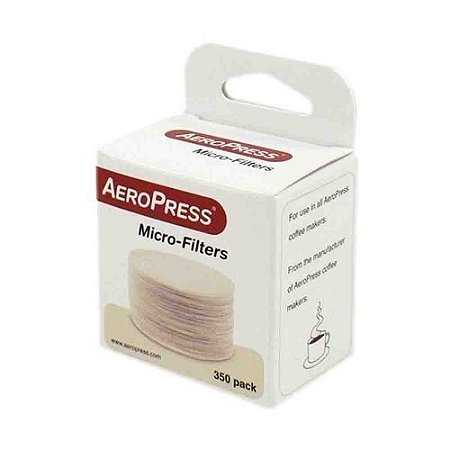 350 Filtros Para Cafeteira Aeropress Original C/ Nota Fiscal