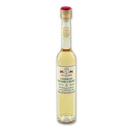 Aceto Balsâmico Leonardi Bianco 5 Travasi 100 Ml