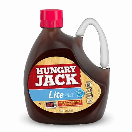 Calda Panqueca Hungry Jack Maple Syrup Galão 816ml Lite