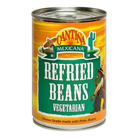 Feijão Refrito Vegetariano Cantina Mexicana 400g Importado