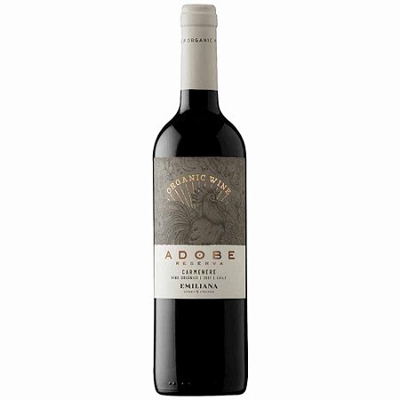 Vinho Tinto Carmenere Reserva Emiliana Adobe Organico 750ML