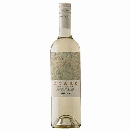 Vinho Branco Sauvignon Emiliana Adobe Organico 750 ML Chile