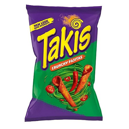 Salgadinho Takis Crunchy Fajitas Chips Importado  56.7G