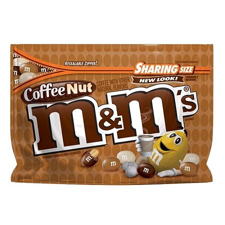 M&M Confete de Chocolate Café com Amendoim Coffeenut 272,2g