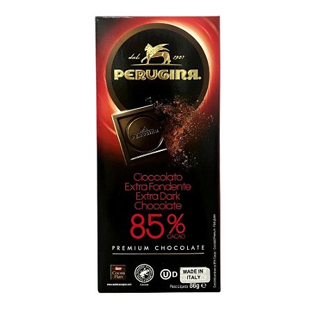 Chocolate Italian Barra Baci Perugina 85% Extra Dark 86g