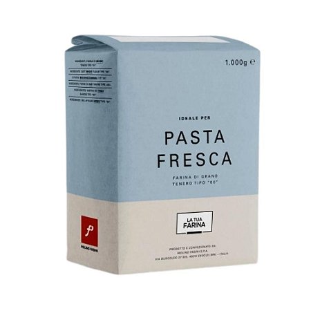 Farinha de Trigo Italiana 00 Pasta Fresca Molino Pasini 1kg