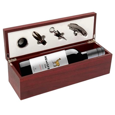 Kit Caixa c/ Vinho M.Torres Hemisfério Sur Carmenere 750ml