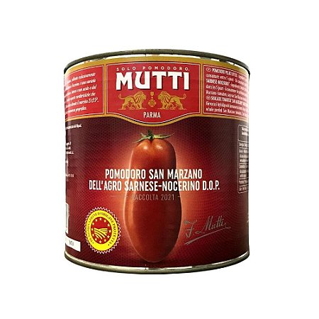 Tomate Pomodoro San Marzano Sem Pele Mutti Parma 2,5kg