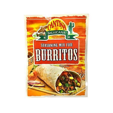 Tempero para Burrito Mix Importado Cantina Mexicana 35g