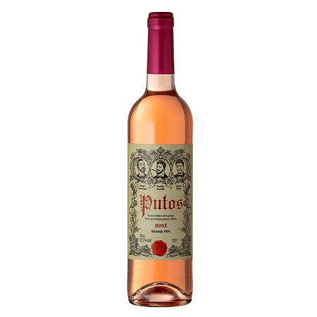 Vinho Rosé Carmim Putos Doc Português 750ml