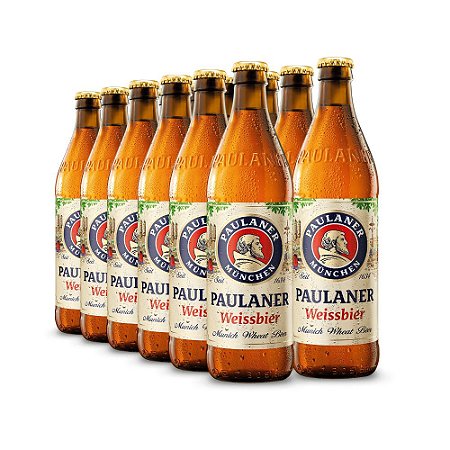 Cerveja Paulaner Trigo Weissbier Original 500ml (12 Unidades)