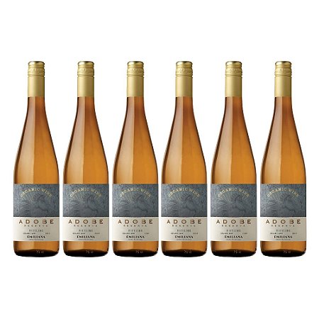Vinho Branco Riesling Reserva Emiliana Adobe 750ml (6 Unidades)