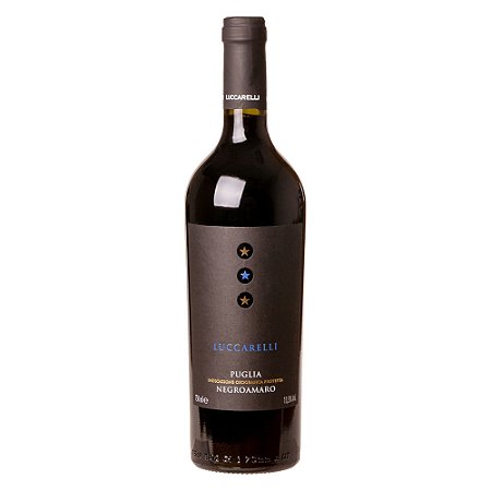 Vinho Tinto Italiano Luccarelli Negroamaro Puglia 750ml
