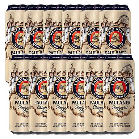 Kit 12 Cervejas Paulaner Edição Especial Oktober Bier 500ml
