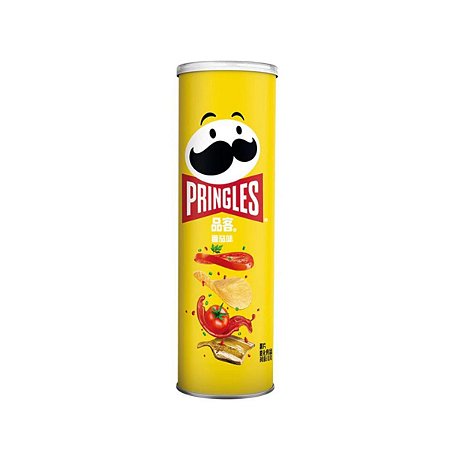 Batata Chips Pringles Sabor Tomate 110g Importada