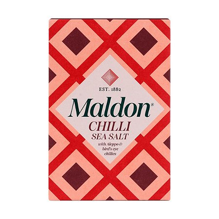 Sal Marinho Inglês Maldon Com Chili 100g