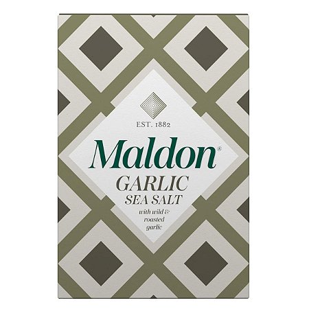 Sal Marinho Maldon Com Alho 100g