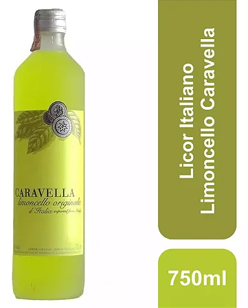 Licor Italiano Limoncello Caravella 750ml