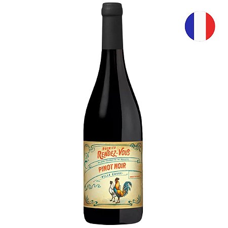 Vinho Tinto Francês Premier Rendez Vous Pinot Noir 750ml