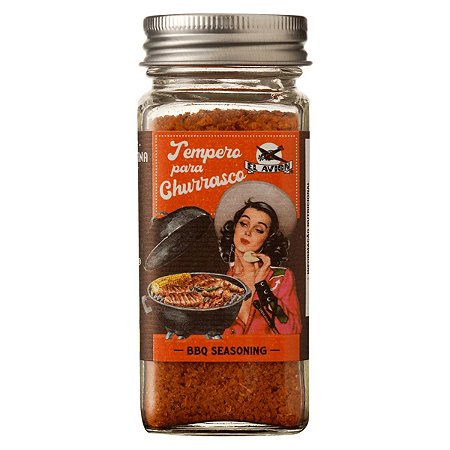 Tempero para Churrasco Espanhol El Avion 90 gr