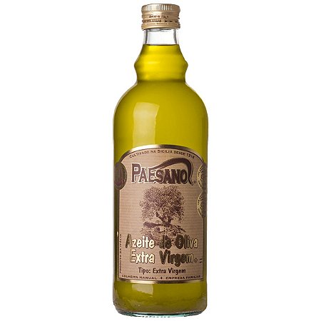 Azeite Paesano Extra Virgem Italiano Região Sicilia 1 Lt