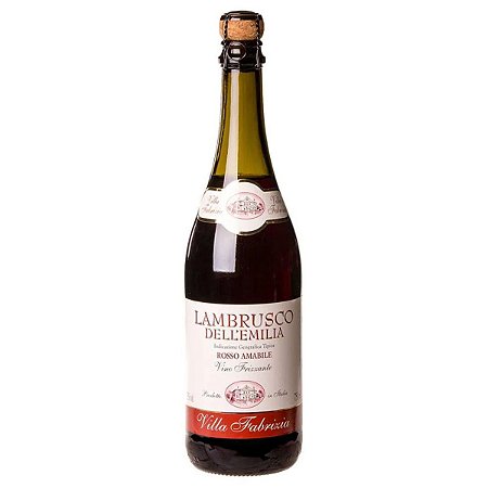 Vinho Tinto Italiano Villa Fabrizia Lambrusco Amabile 750ml