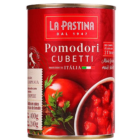 Pomodori Molho Italiano La Pastina Cubetti  400g