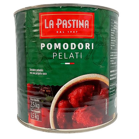 Pomodori Molho Italiano La Pastina Pelati 2,5 kg