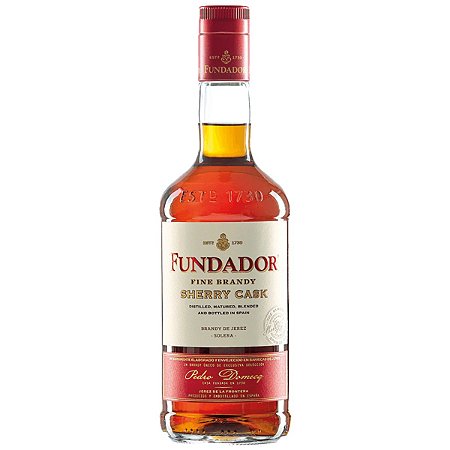 Brandy Espanhol Fundador Sherry Cask 750ml
