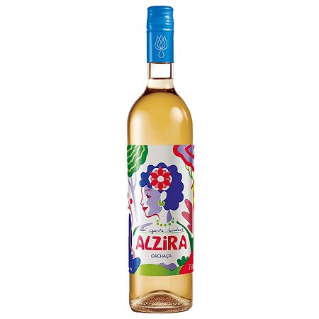 Cachaça Brasileira Alzira Amarela 750ml