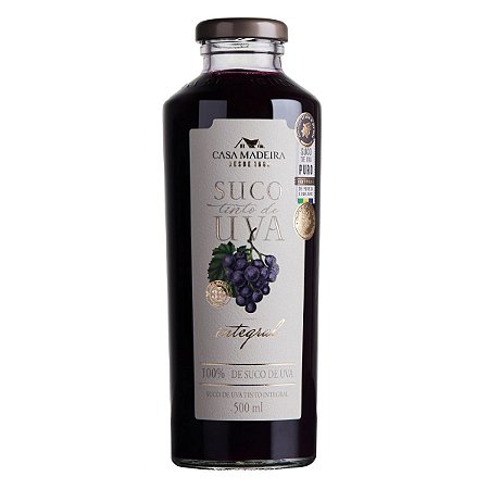 Suco De Uva Integral Casa Madeira 500ML