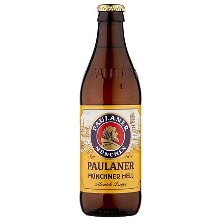 Cerveja Paulaner Munchner Hell Alemã Garrafa 330ml