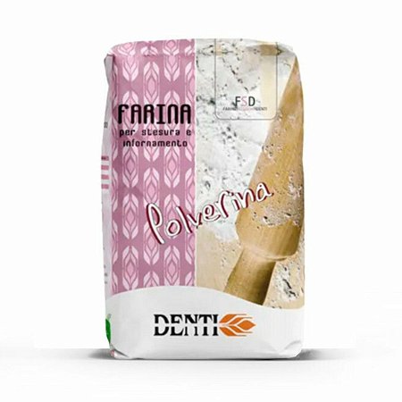 Farinha Italiana Tipo 00 Polverina Molino Denti 5kg
