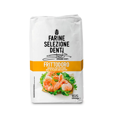 Farinha Italiana Frittodoro Molino Denti 1Kg